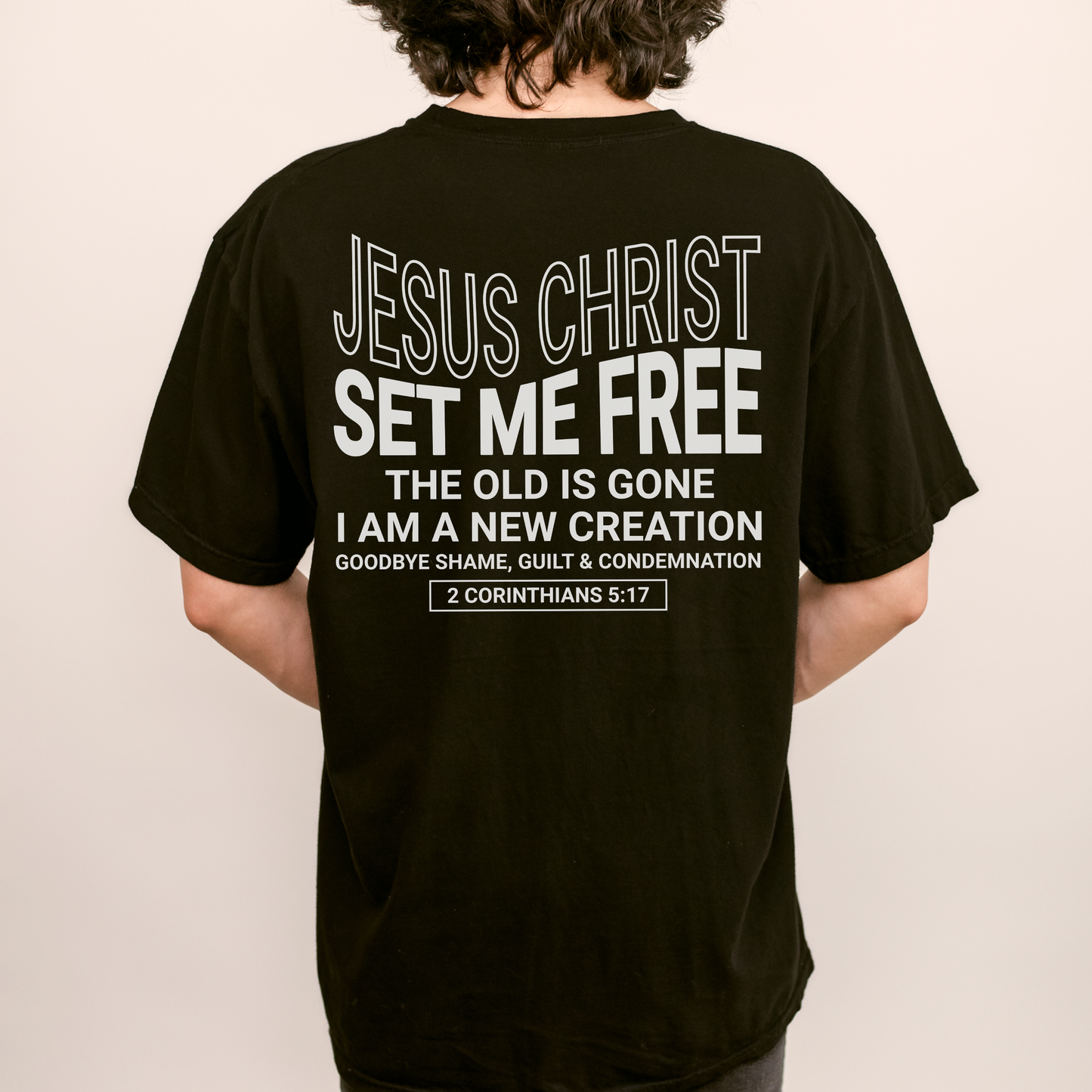 Jesus Set Me Free Unisex Tee