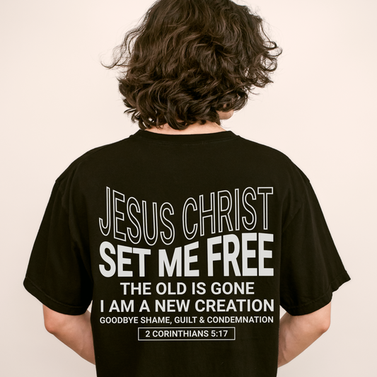 Jesus Set Me Free Unisex Tee