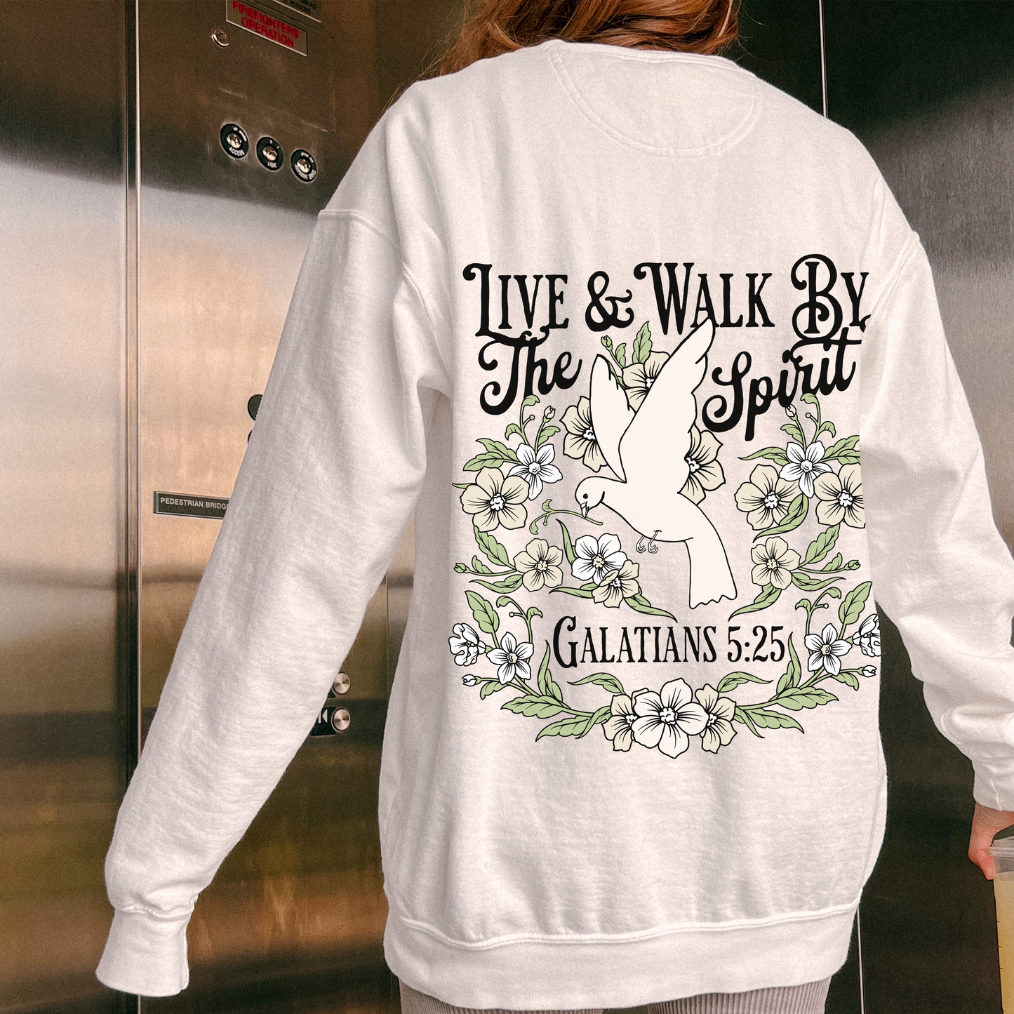 Live By The Spirit Unisex Sweatshirt