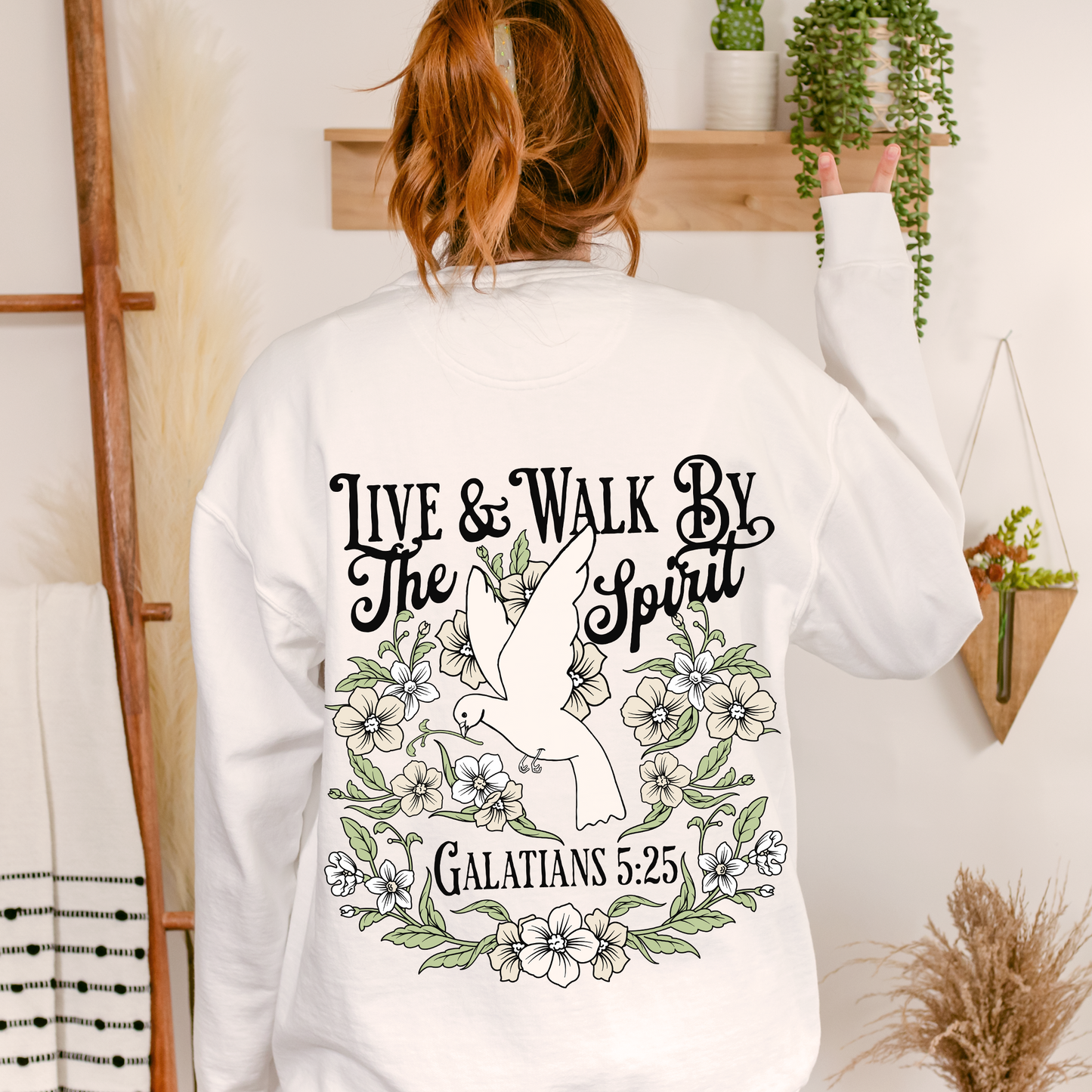 Live By The Spirit Unisex Sweatshirt