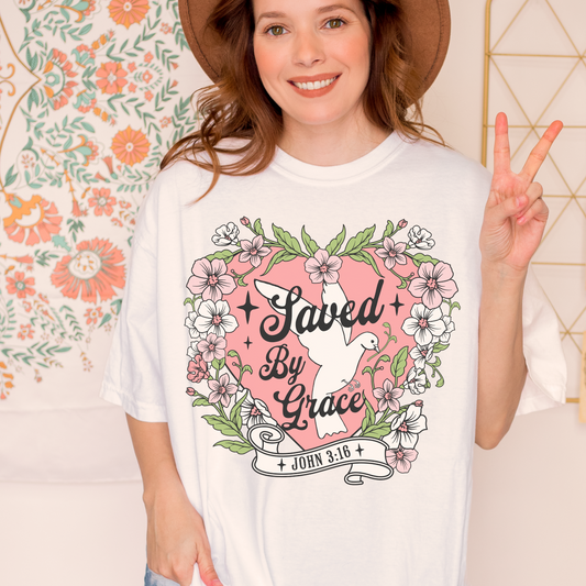 Saved By Grace Unisex Tee