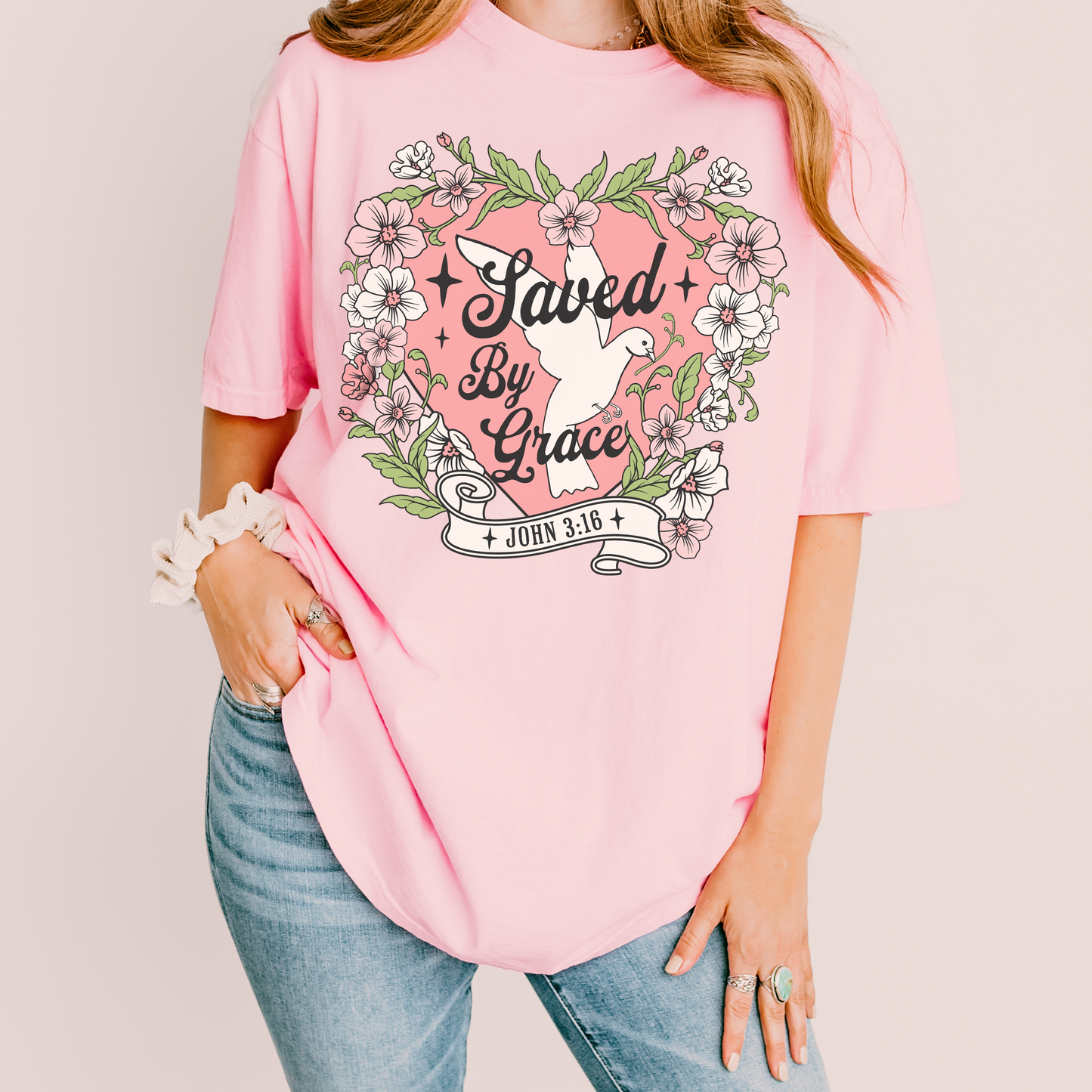 Saved By Grace Unisex Tee