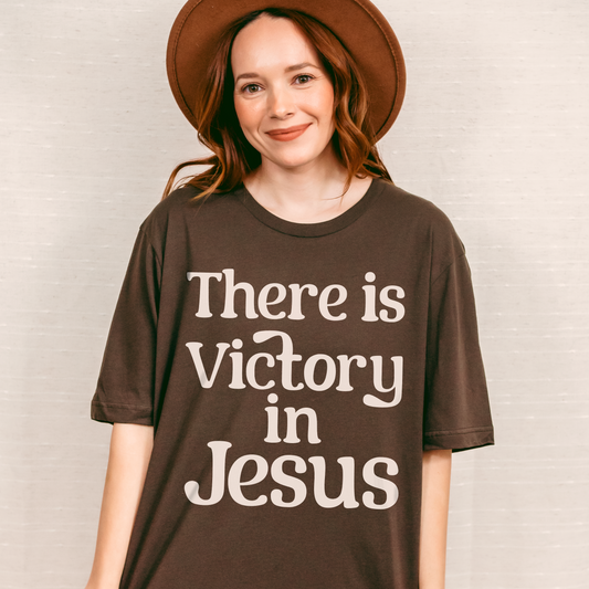 Victory In Jesus Unisex Tee