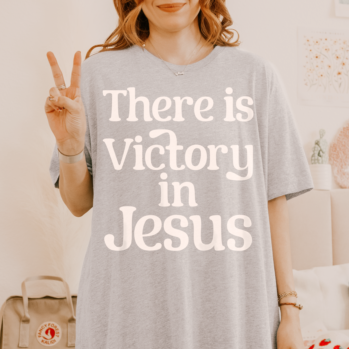 Victory In Jesus Unisex Tee